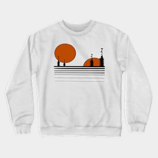 Natural Art Crewneck Sweatshirt